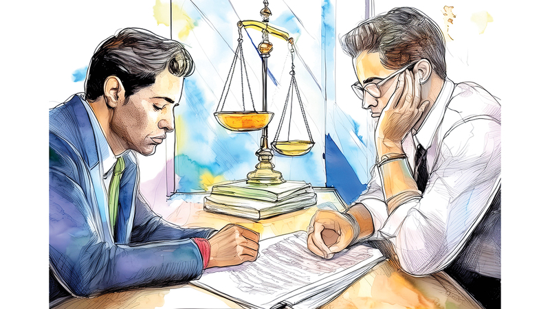 موكل يفسخ «عقد محاماة» للتهرب من 1.2 مليون درهم