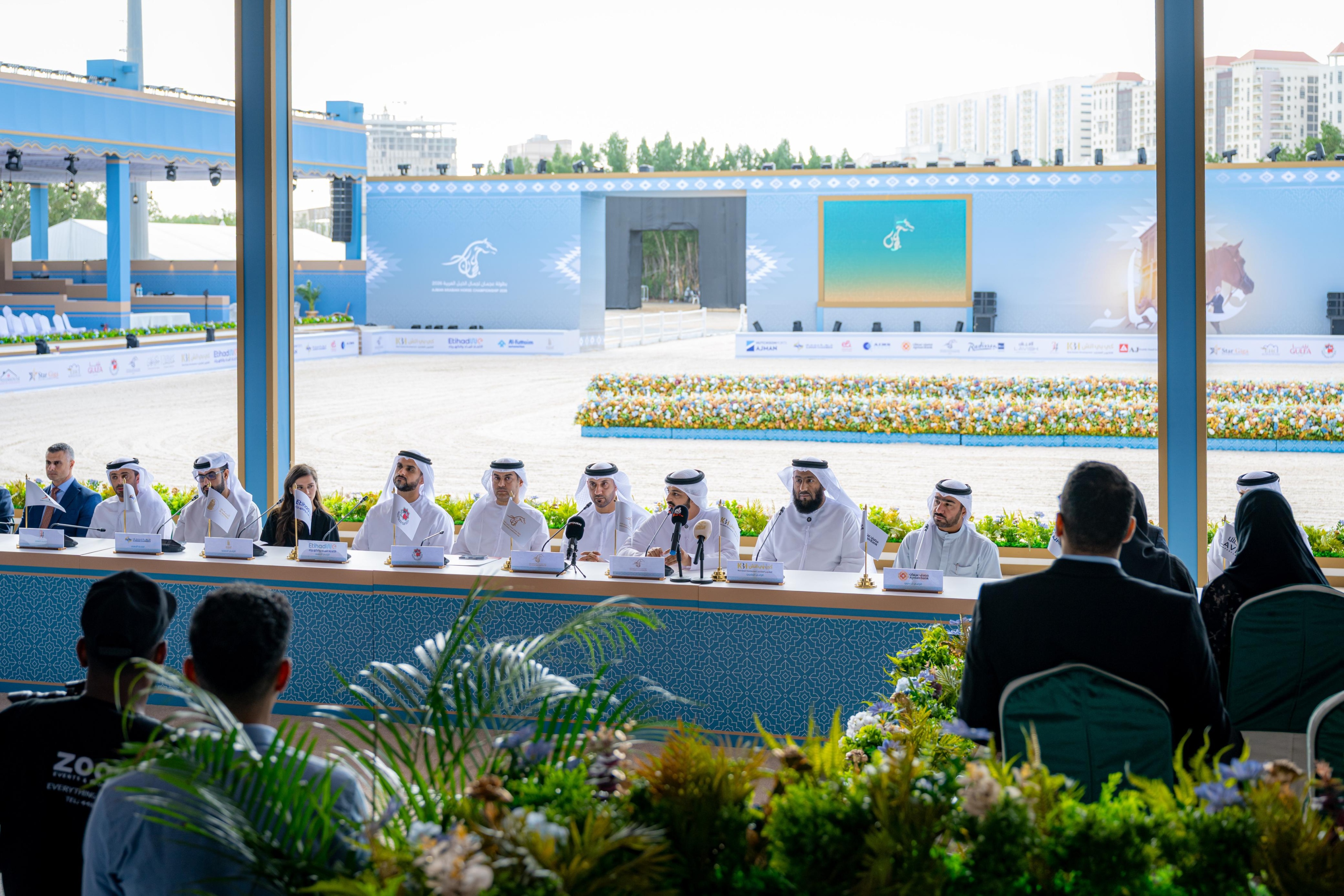 302 خيلاً تشارك في بطولة عجمان لجمال الخيل العربية 2026