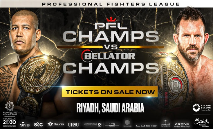 موسم الرياض يطرح تذاكر نزالات أبطال دوري PFL وأبطال اتحاد Bellator