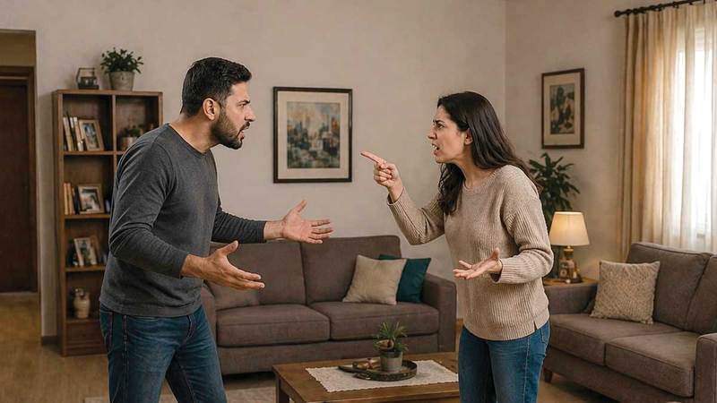 بعد مغادرتها المنزل.. زوج يكسر صمته ويبلغ عن تعرضه للضرب من زوجته