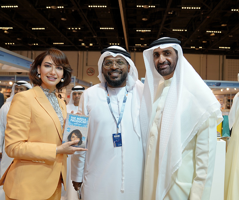 هاميس عريضة تطلق كتابها الأول “المنتج الإعلامي” في معرض أبوظبي الدولي للكتاب 2025 بالتعاون مع دار إرتقاء للنشر والتوزيع