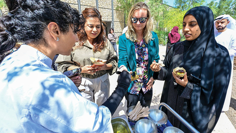 الطبيعة تروي أسراراً في مدينة إكسبو دبي