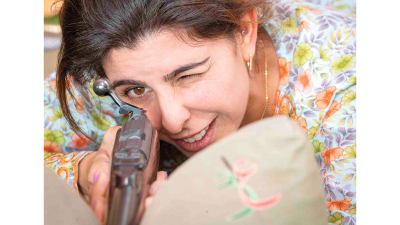 إماراتيات يتألقن في بطولة فزاع للرماية بالسكتون بدبي