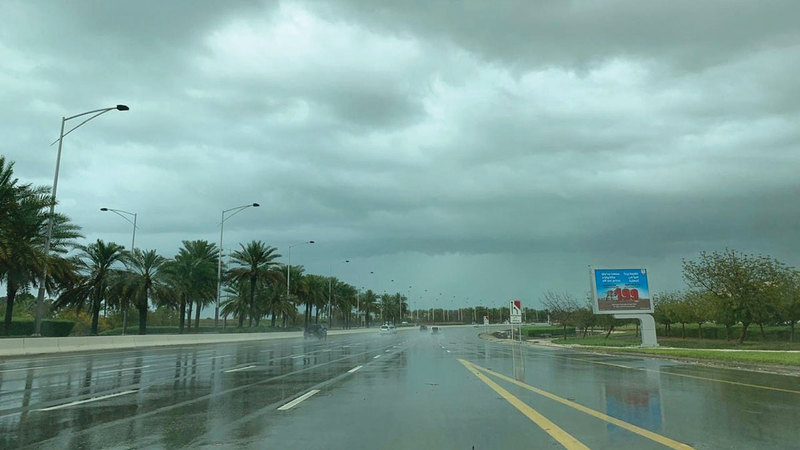 حالة عدم الاستقرار الجوي على الدولة مستمرة حتى الجمعة المقبل