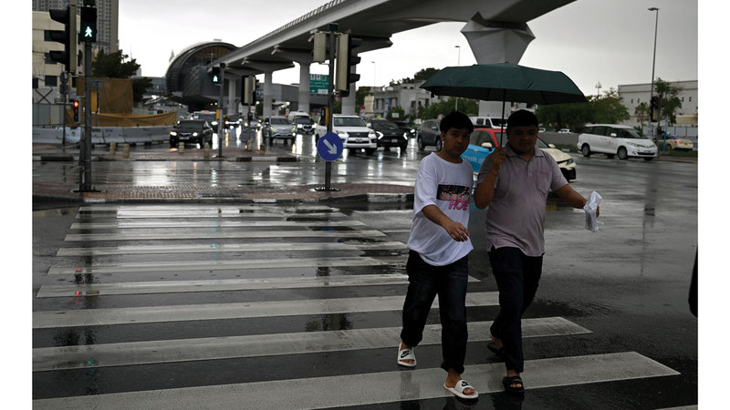 أمطار قياسية بالدولة.. و47.9 ملم أعلى كمية في الطويين بالفجيرة