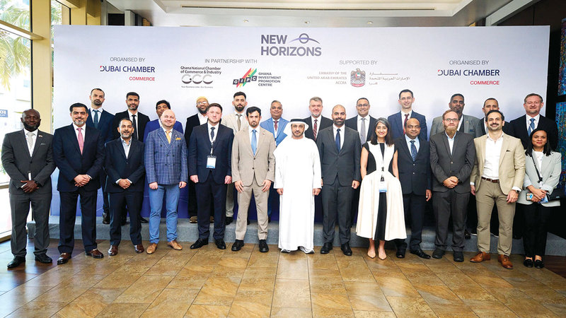 39.6 مليار درهم التجارة غير النفطية بين دبي وغانا خلال 2025