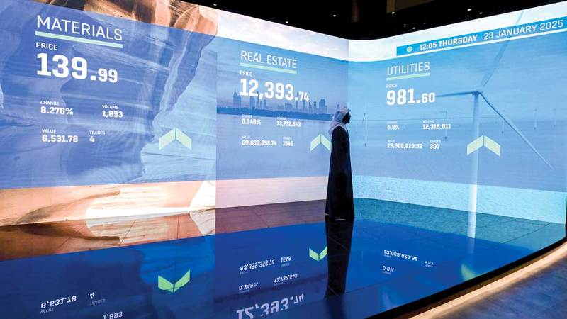 أسهم الإمارات تضيف 58.27 مليار درهم إلى رأسمالها السوقي
